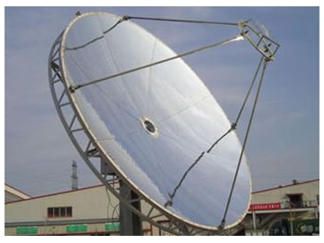 Sistema generador de energía solar térmica de plato