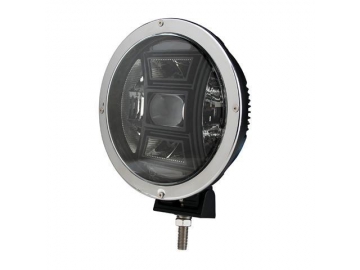 Barra de luces de conducción LED redondas de 9 pulgadas 10W, B0301