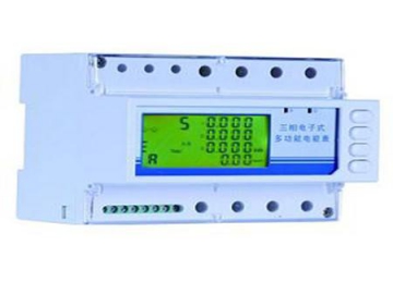 Monitor de energía sobre riel DIN DTSD342-5