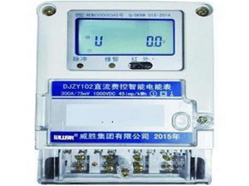 Monitor inteligente de energía de CC DJZY102-1