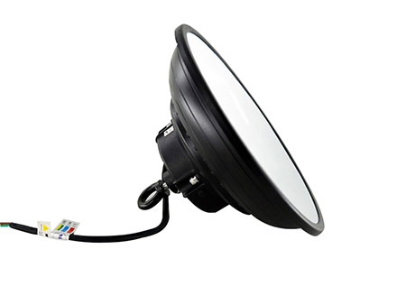 Luminaria LED de alto montaje tipo UFO, alumbrado industrial