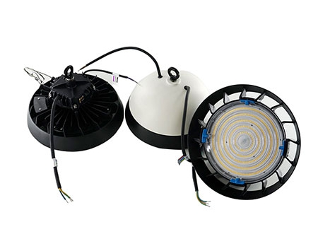 Luminaria LED de alto montaje UFO MF con zoom, alumbrado industrial