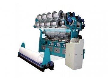 Máquina de tejido de puntos por urdimbre con dos agujas, máquina de tejer, HCR6-E1