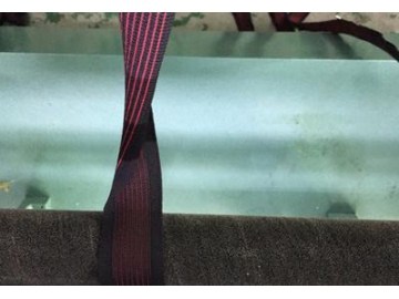 Máquina de tejer de puntos por urdimbre Raschel, tejido de cinta de tela y bufanda, HCR8-ET