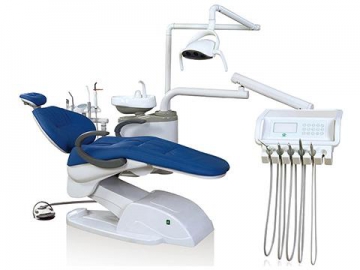 Unidad dental A3000  (sillón dental, pieza de mano, monitor de paciente, luz LED)
