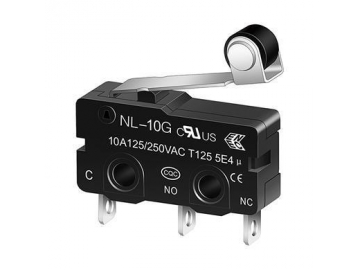 Mini interruptor con palanca de rodillo NL-5G/10G