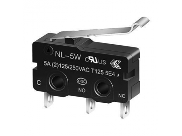 Mini interruptor con palanca arco NL-5W/10W