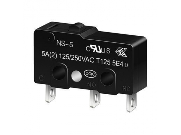 Micro interruptor con pulsador NS-5/10