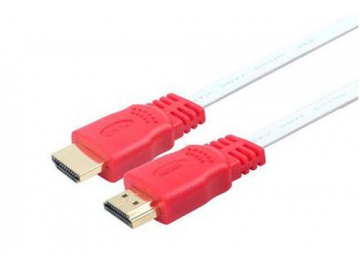 Cable HDMI 1.4 4K, cable plano para decodificador de TV