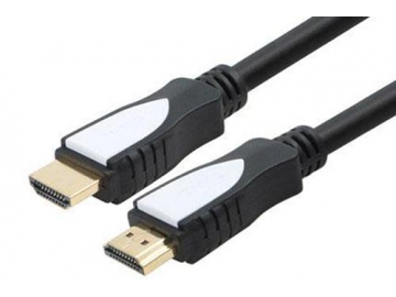 Cable HDMI 1.4, cable redondo para computadora y TV
