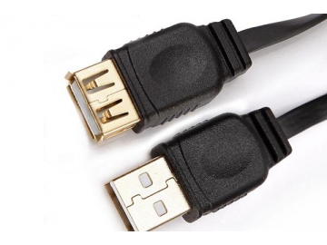 Extensión para cable USB 3.0, cable plano para computadora