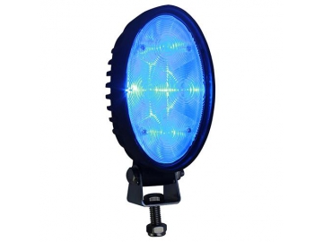 Reflector LED de seguridad vertical de 4 LEDs azules para montacargas