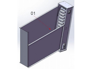Llenadora de pistón horizontal  (GRQY-3500-I con sellador de cartuchos de aluminio para alta viscosidad)