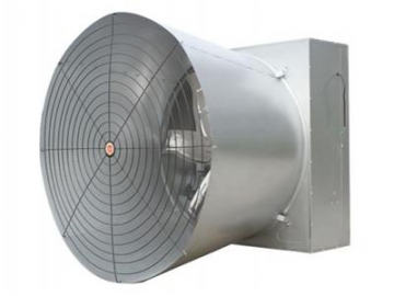 Extractor de volumen alto, ventilador axial modelo DJF (C)