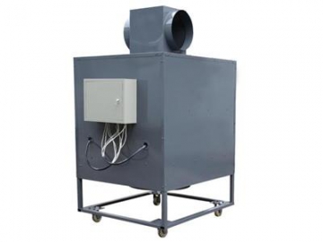 Soplador calefactor de aire eléctrico