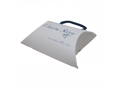 Caja tipo almohada, caja de cartón con impresión personalizada