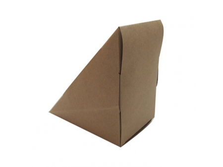 Caja para sándwiches, cajas de cartón para alimentos con ventana