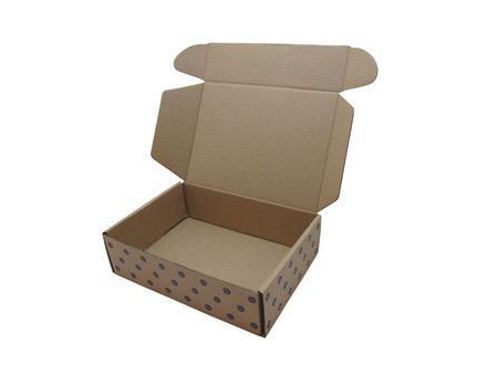 Caja plegable con tapa volcada, caja personalizada para carpetas
