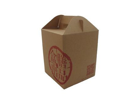 Caja bolsa de fondo automático, caja plegable con impresión personalizada