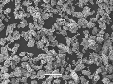Nano partículas de polvo de hierro