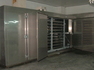 Congelador de placa tipo estantería con unidad compresora