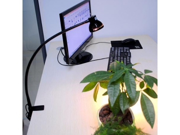 Lámpara cuello de cisne LED con sujetador SC-E102,Iluminación LED, Focos LED