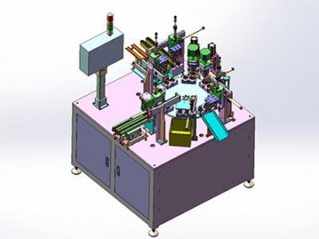 Sistema de montaje automatizado para tapas de botellas de vino