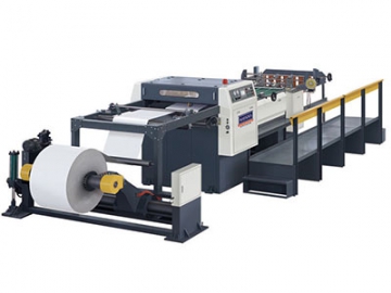 Máquina cortadora de láminas de papel con alta precisión y velocidad