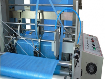 Máquina de fabricación de cubiertas de zapatos con sistema de soldadura de plástico ultrasónico