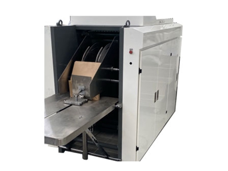 Máquina para fabricar bolsa de papel con fondo cuadrado con ventana