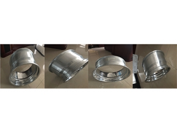 Producción de llantas forjadas y fundidas de aleación de aluminio