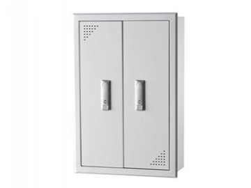 Gabinete eléctrico de doble puerta (montaje empotrado, IP66)
