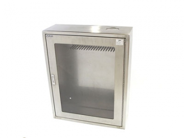 Gabinete eléctrico con ventana transparente (Acero inoxidable 304/316L, IP66)