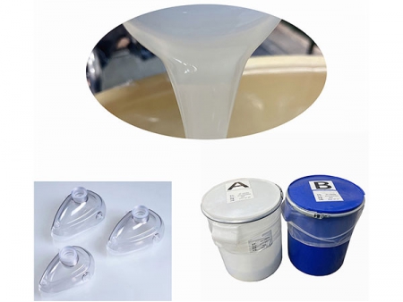 Caucho de silicona líquida de alta transparencia(Recubrimiento o coating)