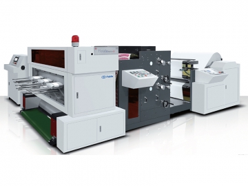 Máquina de Impresión y Punzonado, Serie FDYC