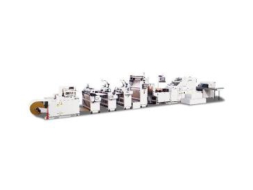 Máquina para fabricar bolsas de papel con fondo cuadrado, tipo rollo continuo, SBH330BW PAV02C