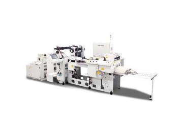 Máquina para fabricar bolsas de papel planas con cierre de cordón, tipo SERVO, FSB1600