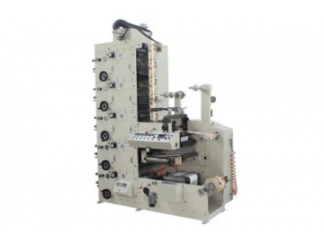 Máquina flexográfica de 5 colores RY-320-5, Máquina de impresión flexográfica, Impresora flexográfica