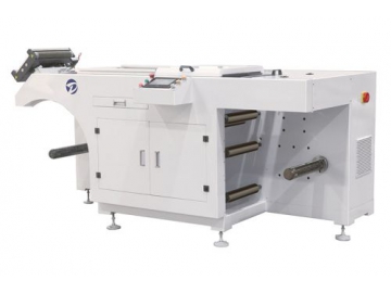 Desbobinadora y rebobinadora para impresoras de inyección de tinta, IK-370