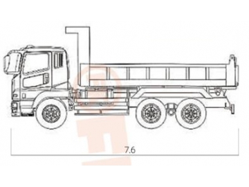 Camión volquete, FK6-160T