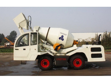 Camión hormigonera de 1.5m³ LYJZY1500, Camión mezclador de concreto
