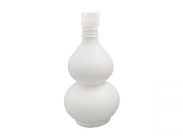 Botella de plástico IML de 840ml, CX087 (forma floreada o de jarrón)
