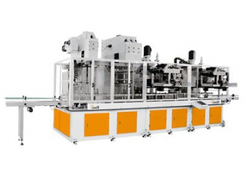Máquina combinada, RS-40D  Linea automática de producción para latas cuadradas