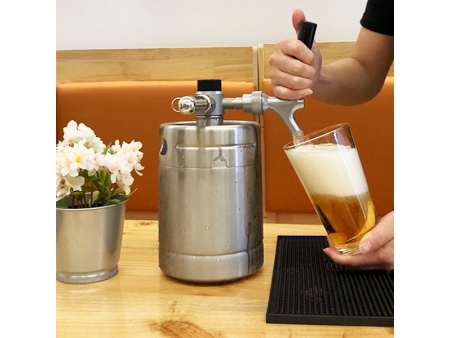 Grifo Dispensador de Cerveza de Acero Inoxidable/Lanza de Cerveza para Mini Keg