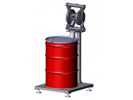 Sistema dispensador automático de cubeta de 5 galones o tambor de 55 galones (componente B)