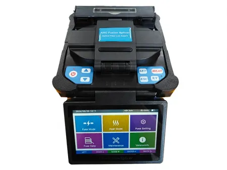 Empalmador de fusión de fibra óptica PRO (con pantalla táctil LCD de 5 pulgadas) Empalmador de fusión de fibra óptica PRO (con pantalla táctil LCD de 5 pulgadas)