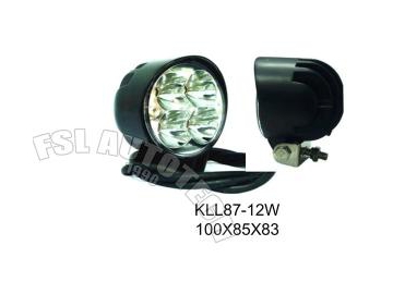 Lámpara LED circular para todoterreno 12W 3