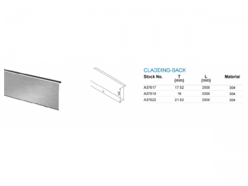 Carriles superiores ligeros de aluminio de 17.52-21.52mm para vidrio