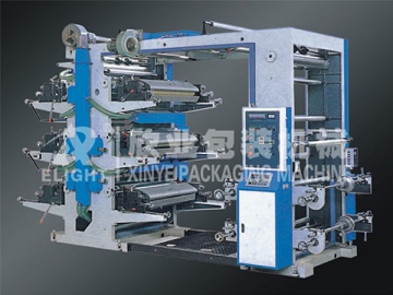 Máquina de impresión flexográfica de 6-colores