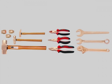 Set de herramientas antichispas de 34 piezas Y-34